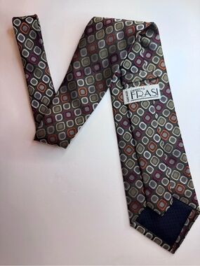 Vintage Silk Handmade Umberto Frasi Tie